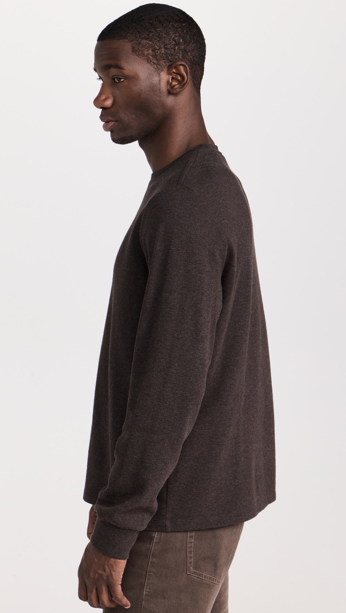 Heather Duofold Long Sleeve Tee - 3
