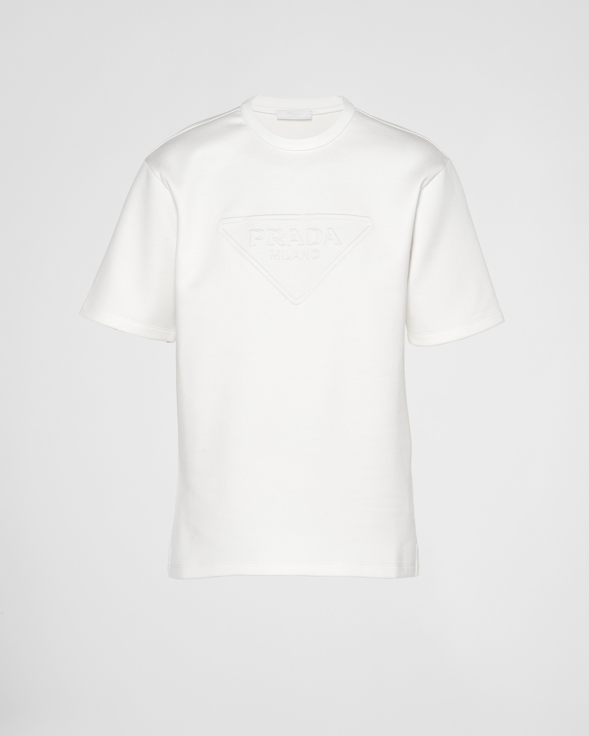Technical-cotton T-shirt - 1