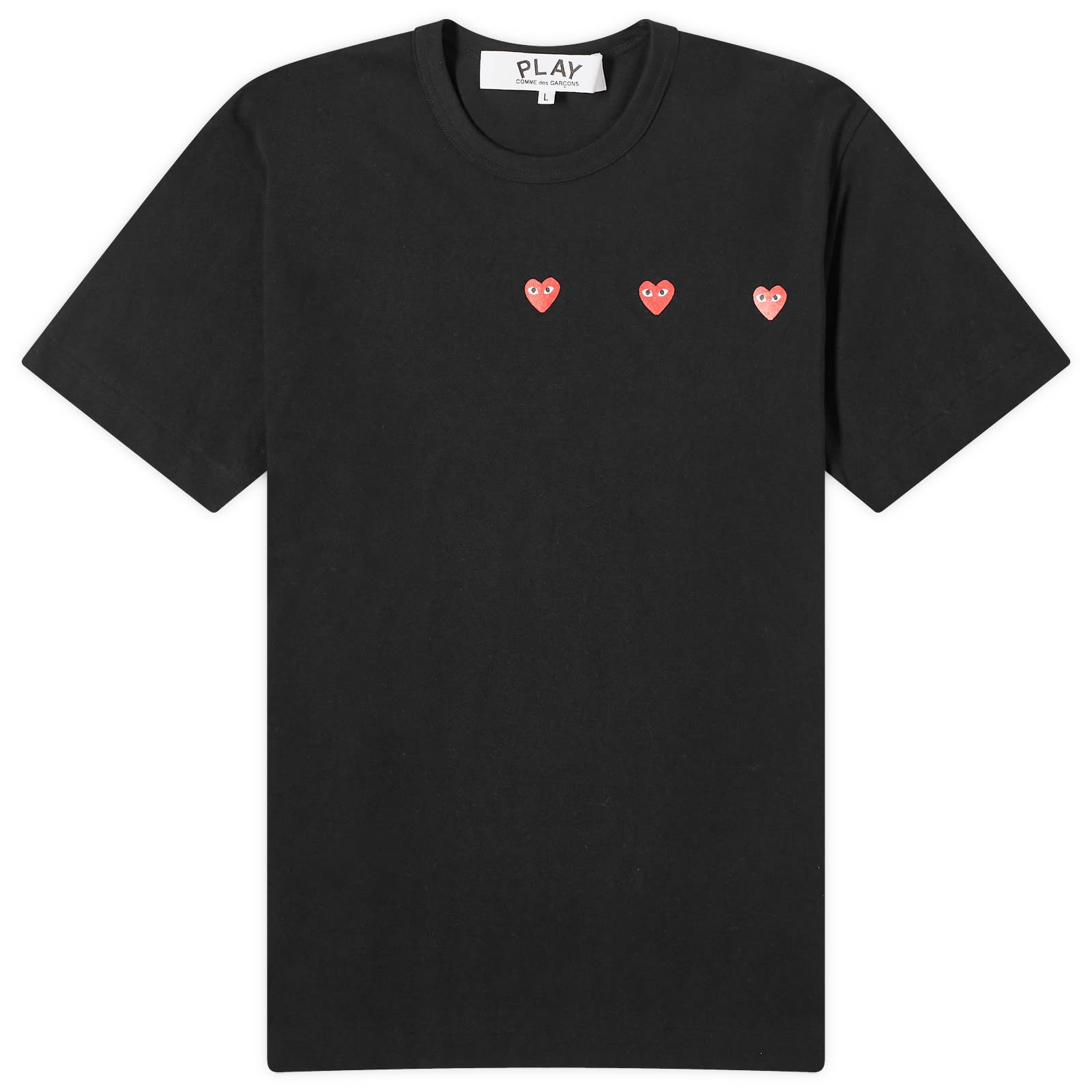 Comme des Garçons Play 3 Heart T-Shirt - 1