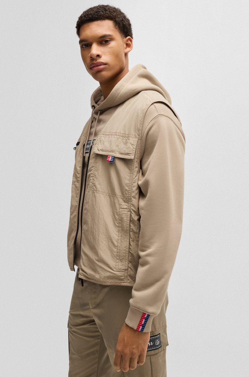 BOSS X NFL WATER-REPELLENT GILET WITH SPECIAL BRANDING 6