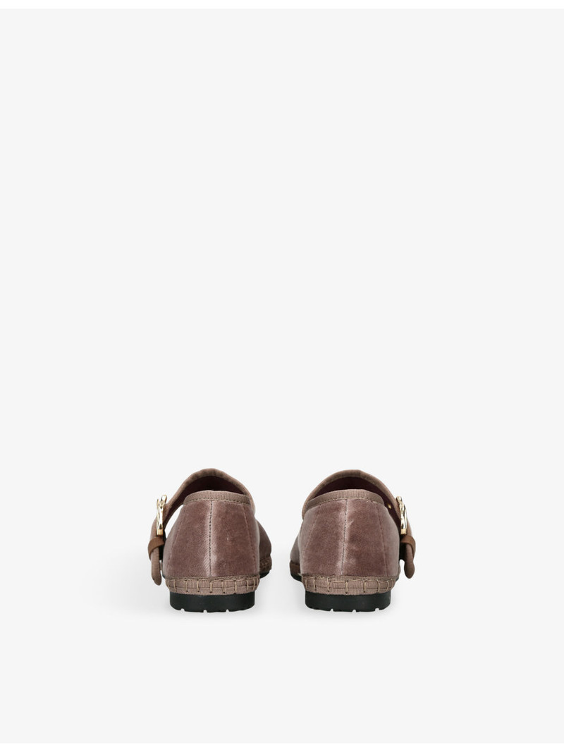 FLABELUS Sophie Velvet Ballet Flats outlook