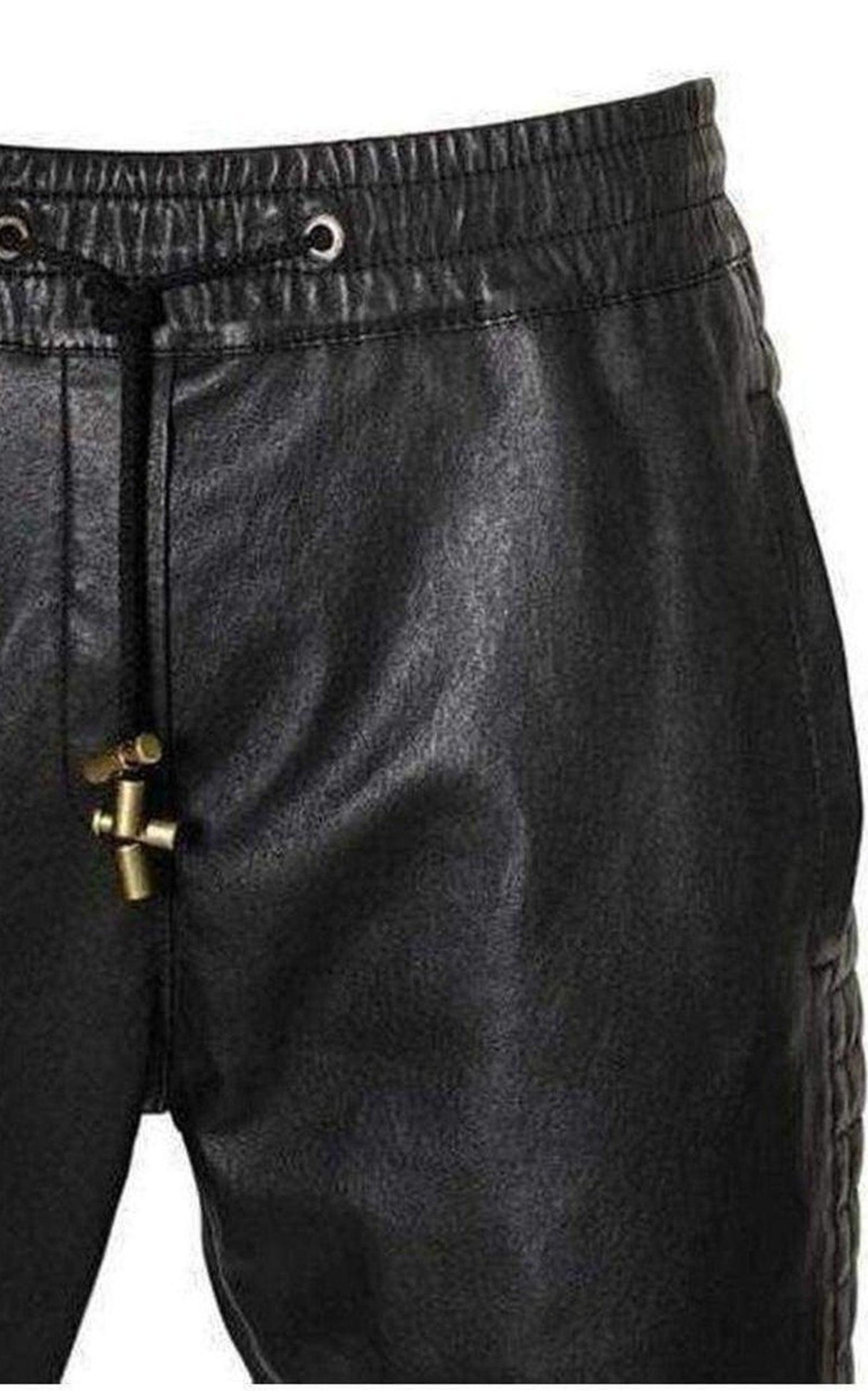 Leather Trouser Pants - 6