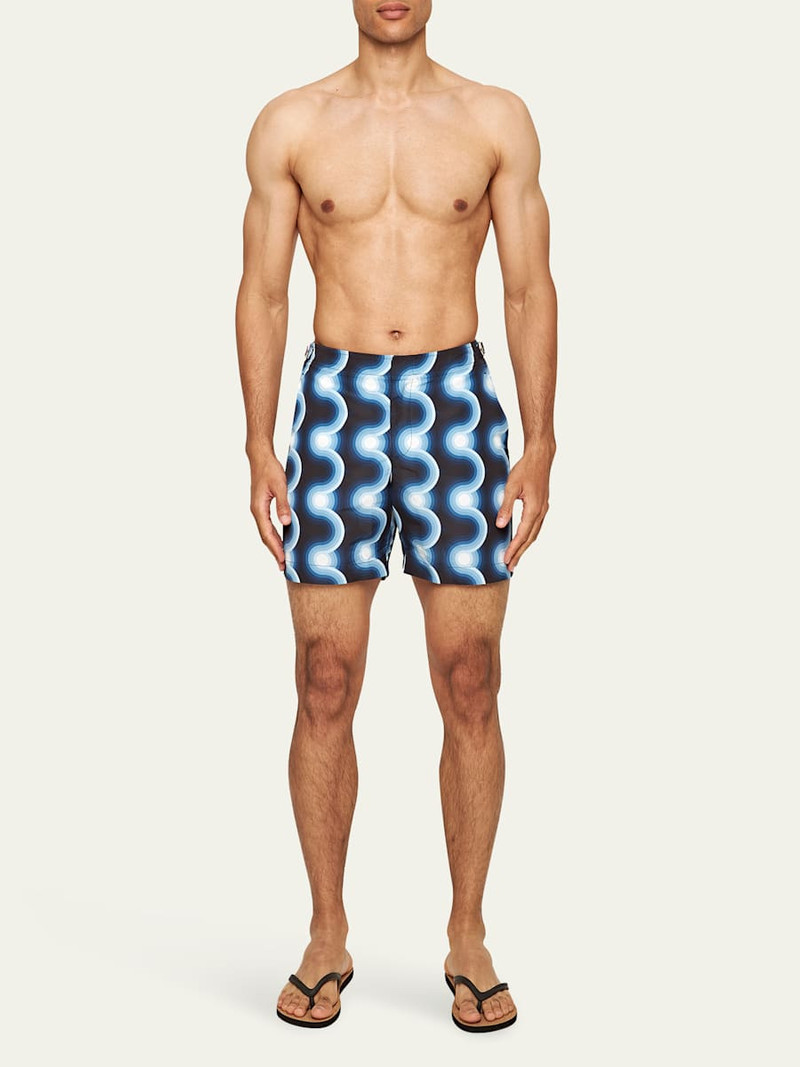 ORLEBAR BROWN Men's Bulldog Wave Swim Shorts outlook
