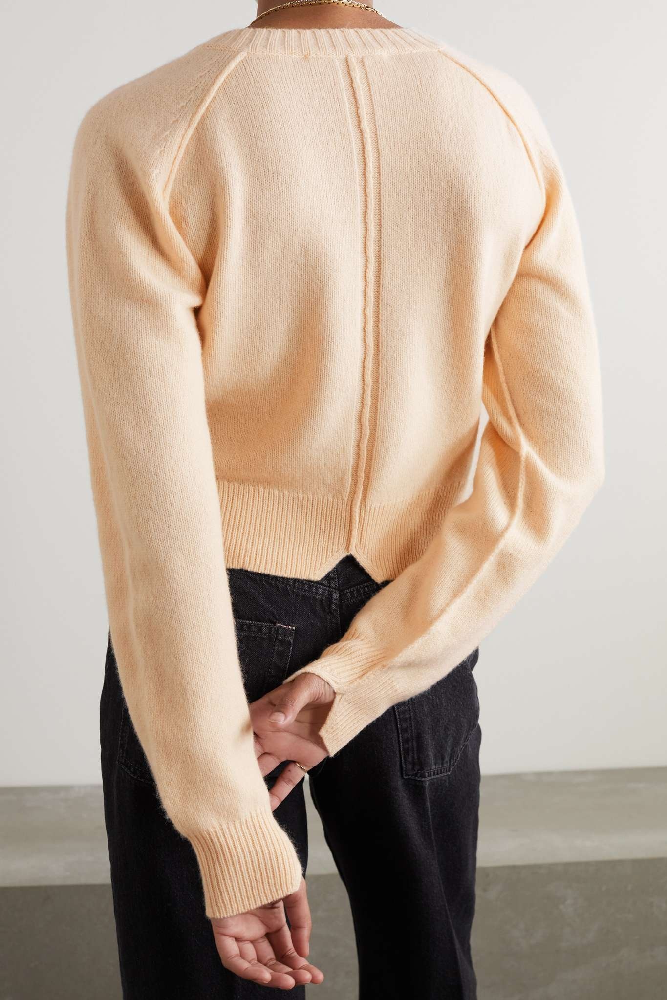 Wool and cashmere-blend sweater - 3