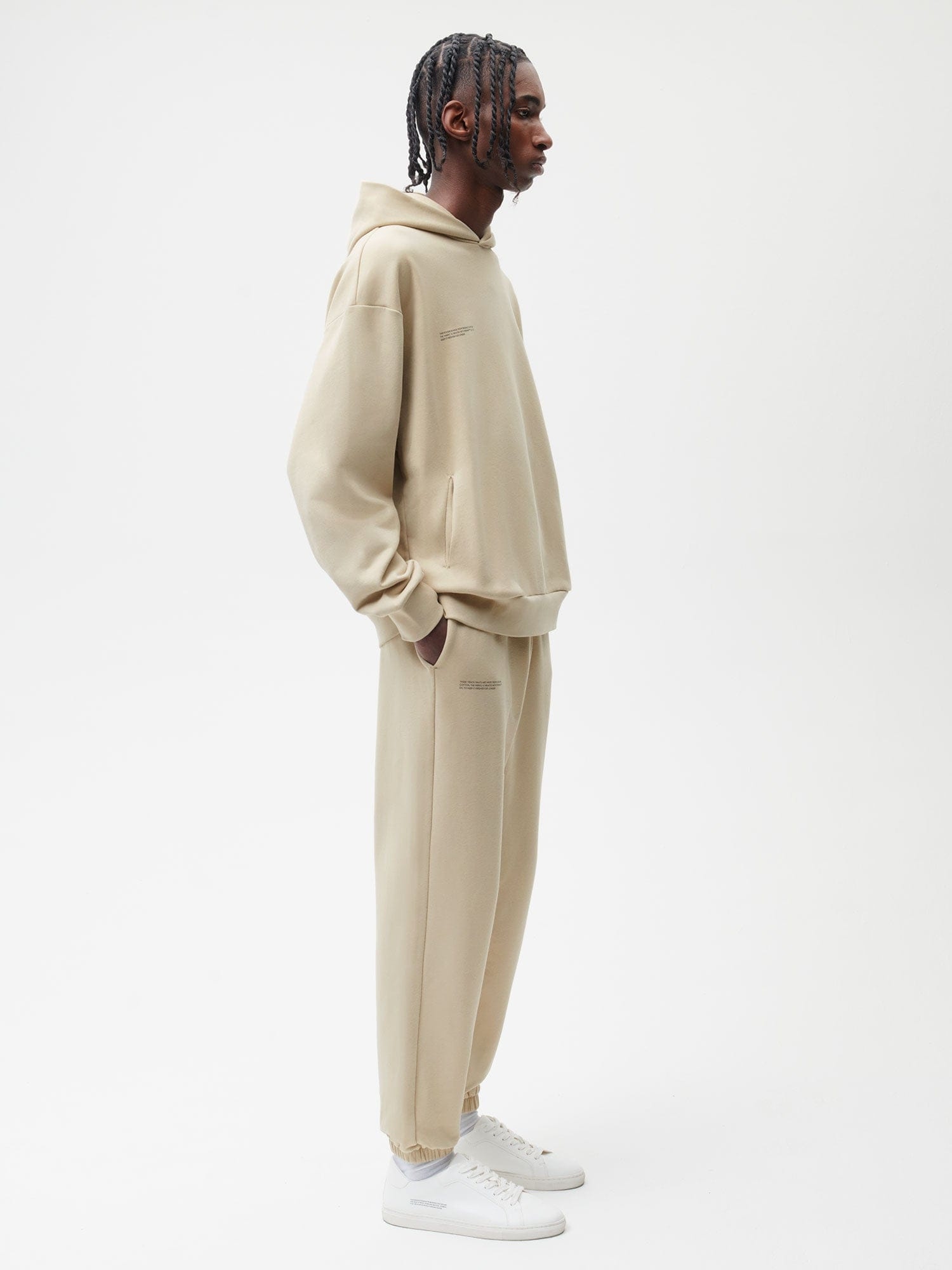 365 Midweight Track Pants - Maitake Beige - 3