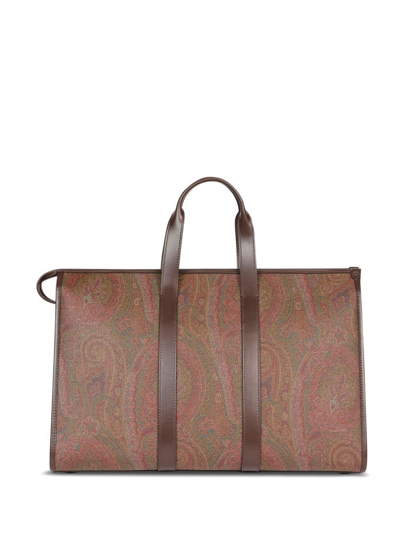 paisley-print travel bag 3