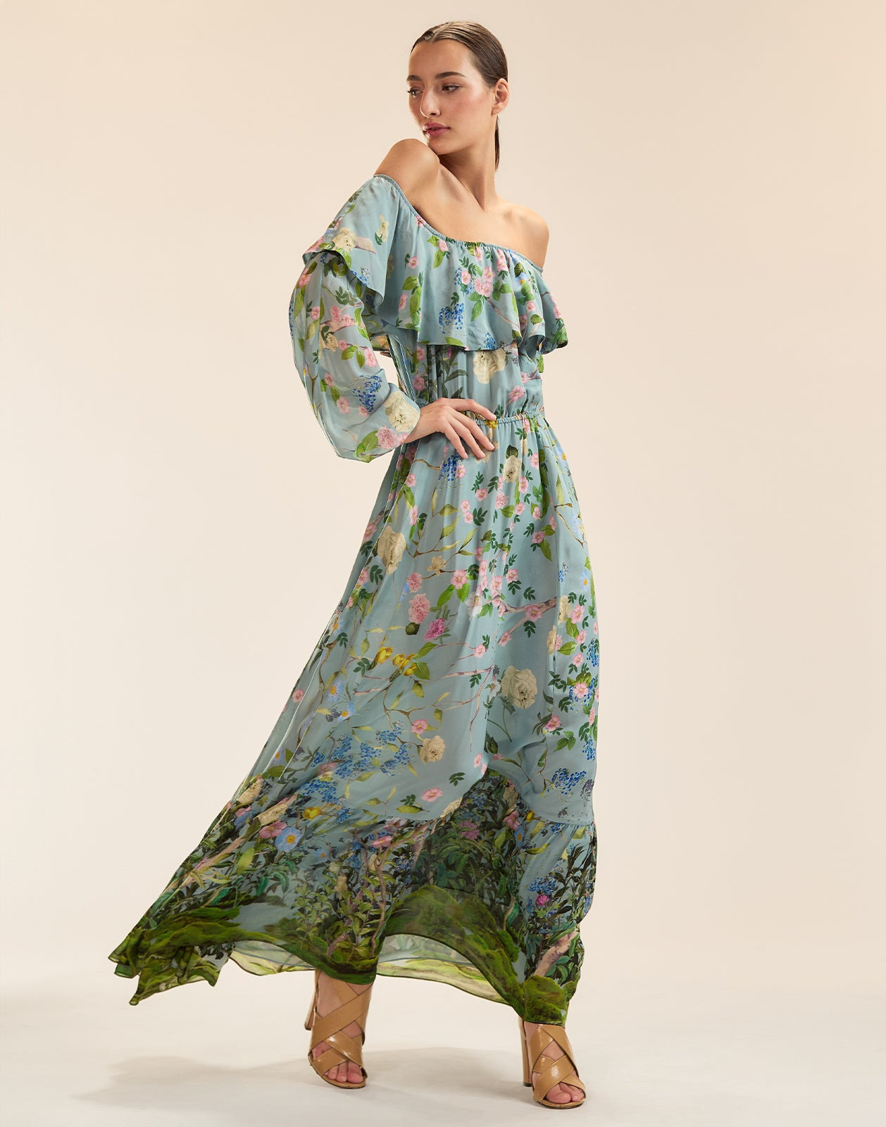 Ophelia Silk Dress - 4