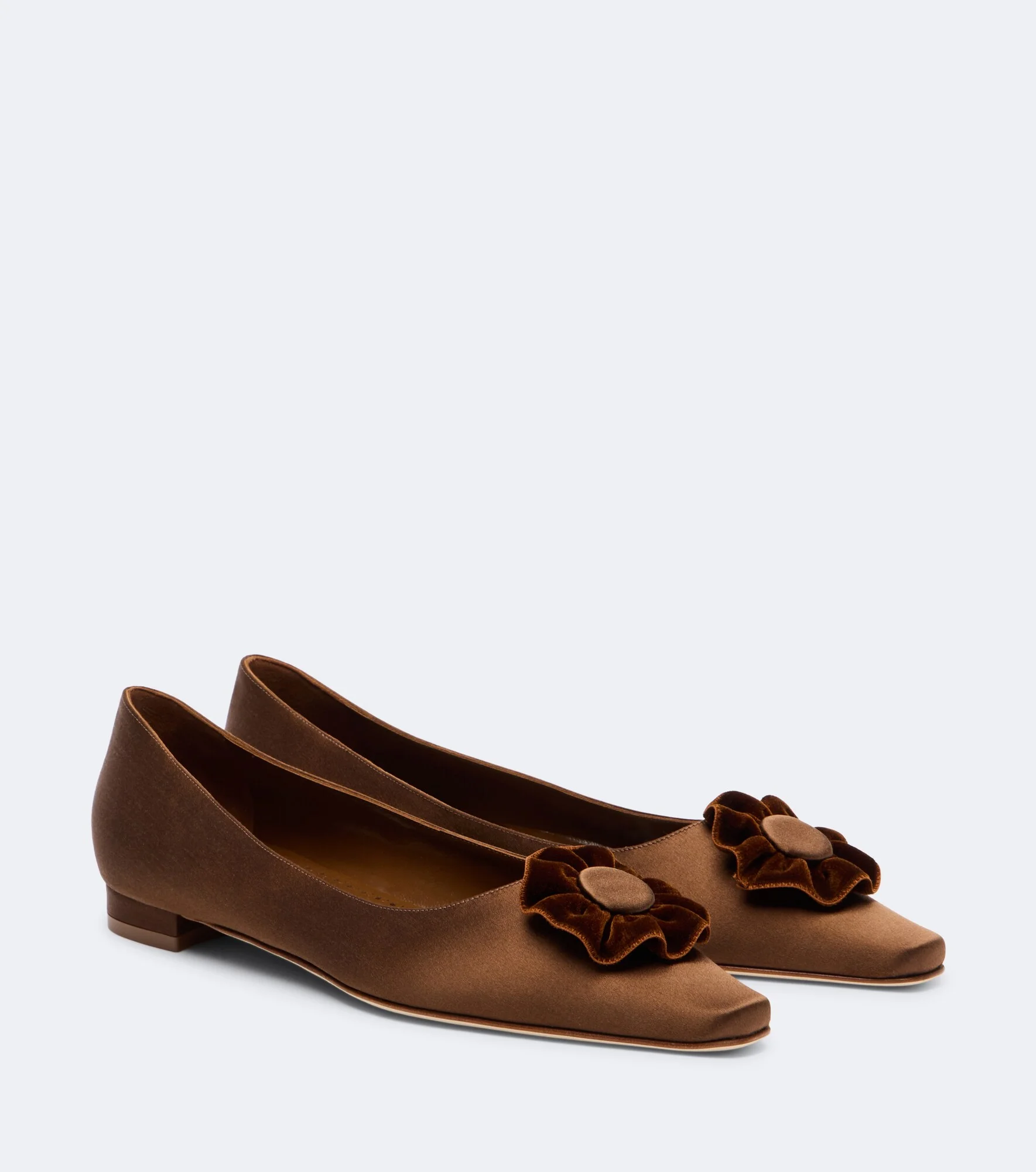 Fortanflat satin ballet flats - 1