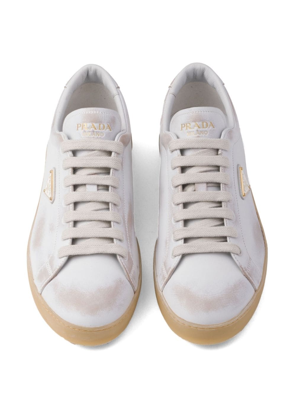 leather sneakers - 4