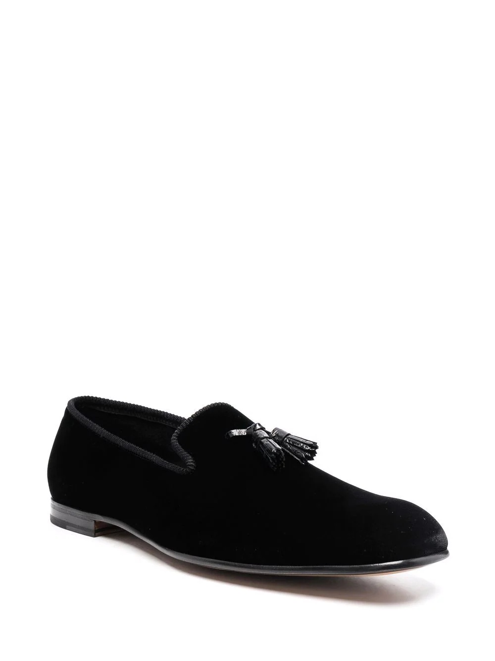 tassel-detail leather loafers - 2