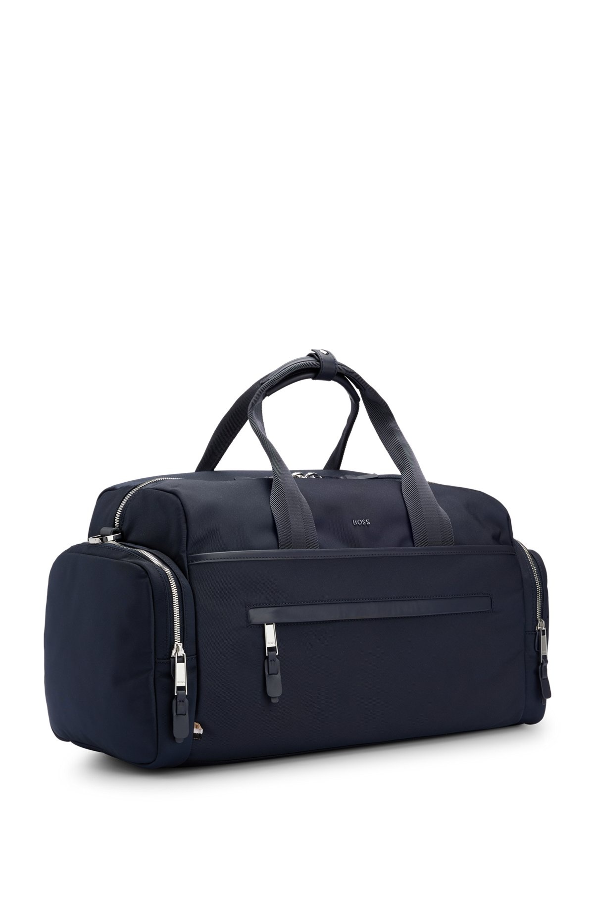 LOGO-TRIMMED HOLDALL IN STRUCTURED NYLON WITH SMART SLEEVE - 5