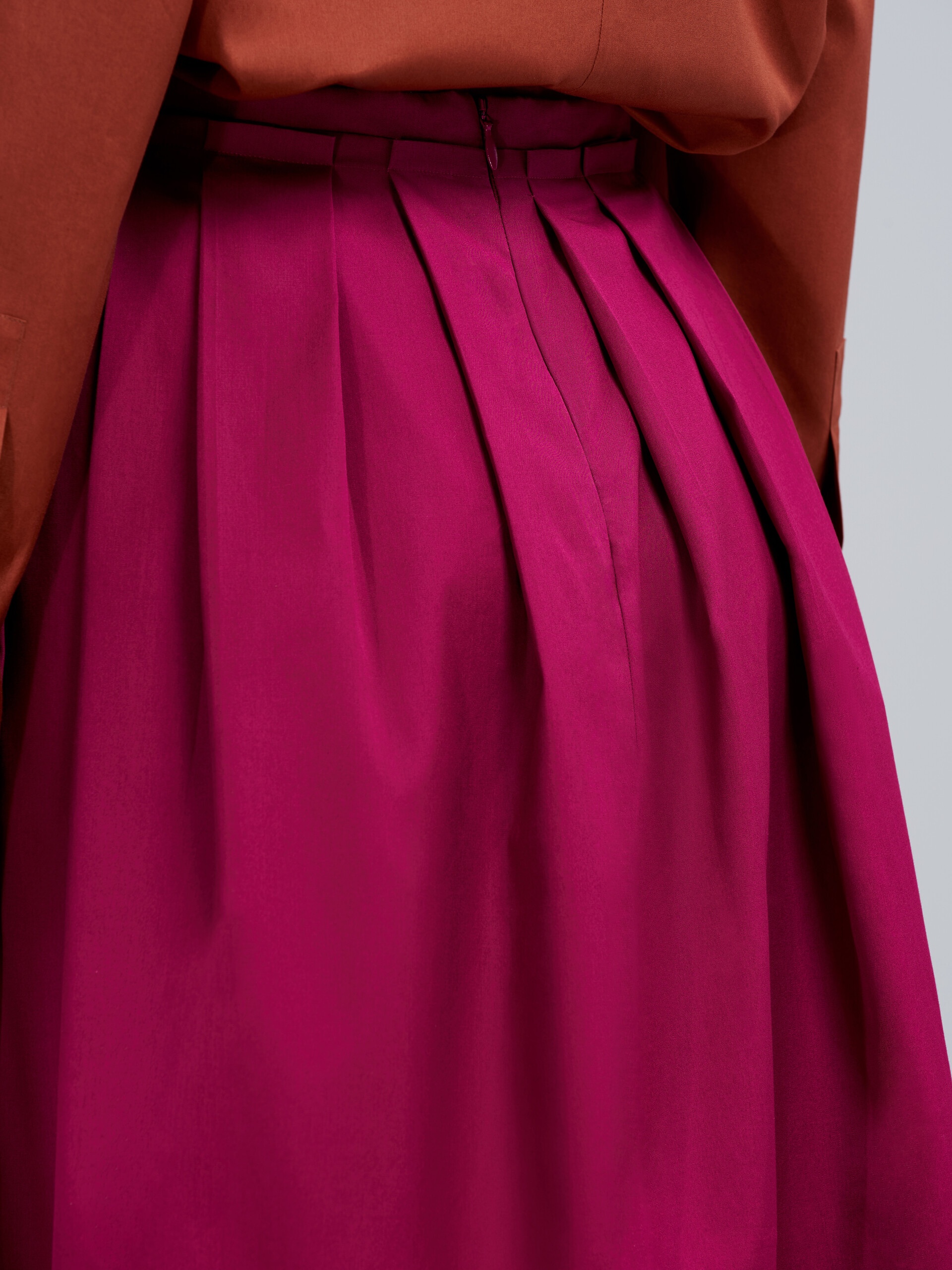 COTTON POPLIN SKIRT - 4
