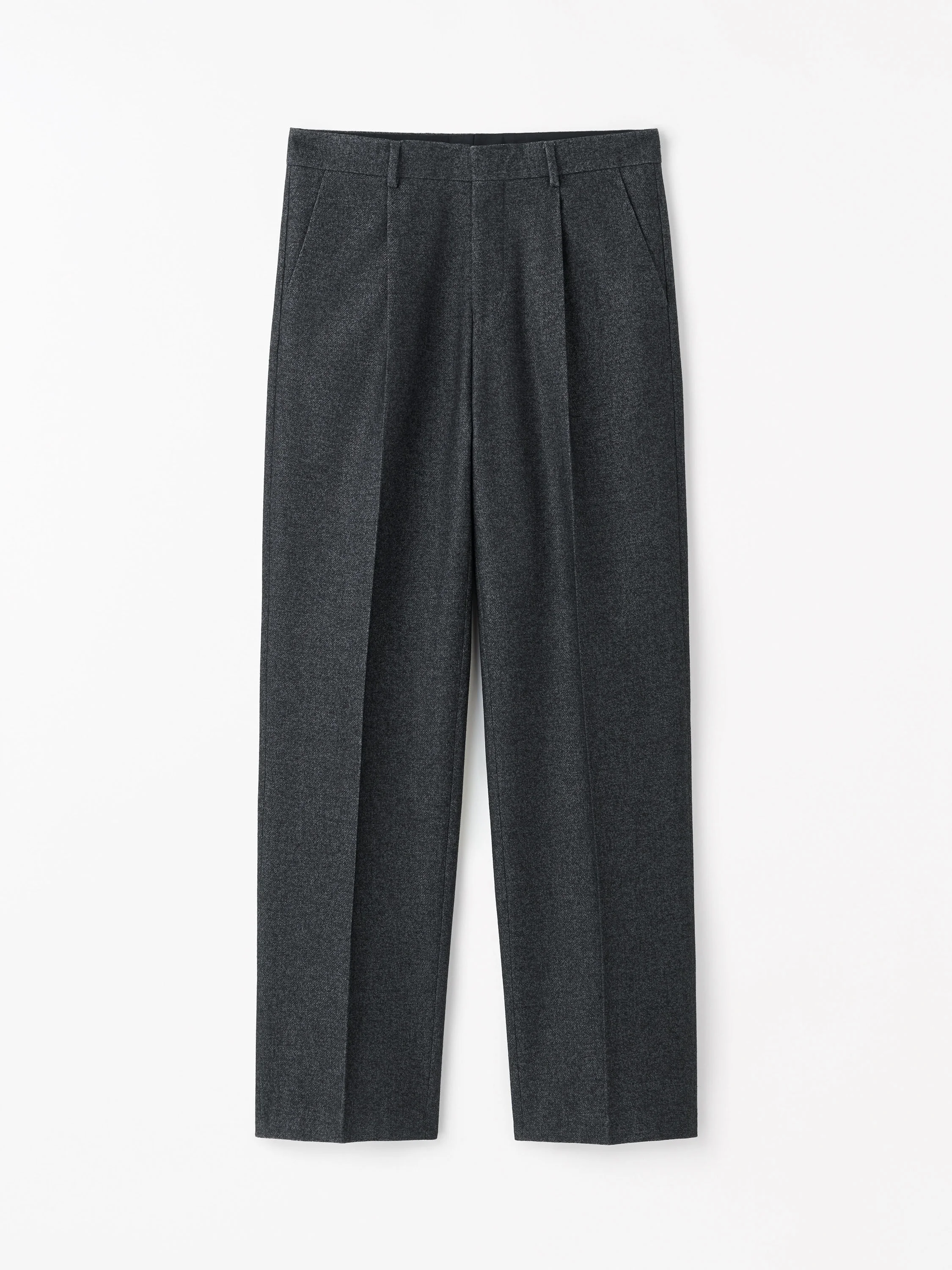 Todne Brushed Wool Trousers - 1