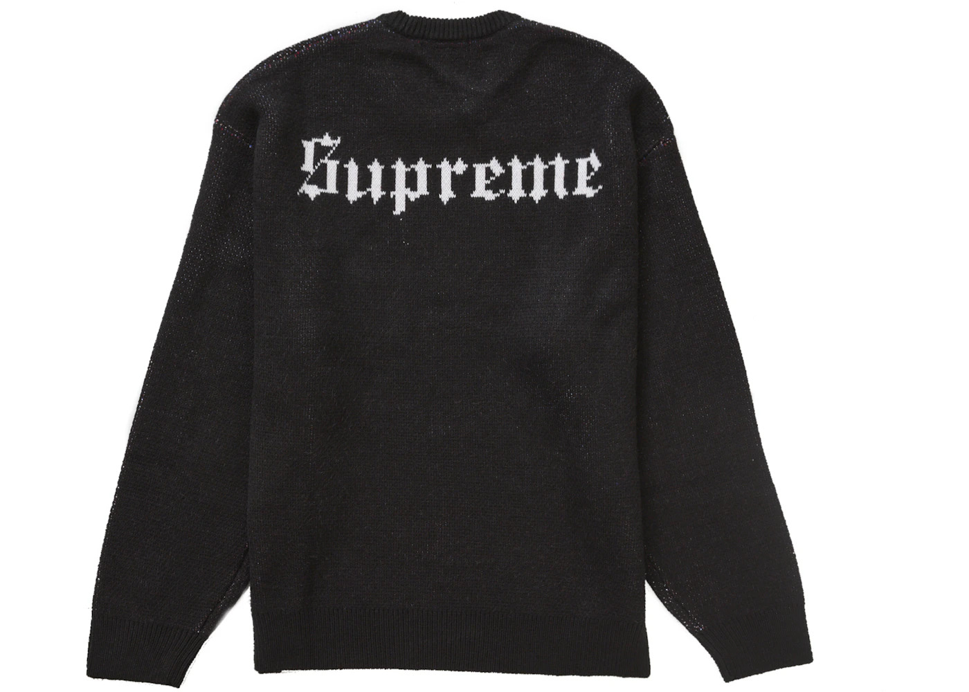 Supreme Snow White Sweater Black - 2
