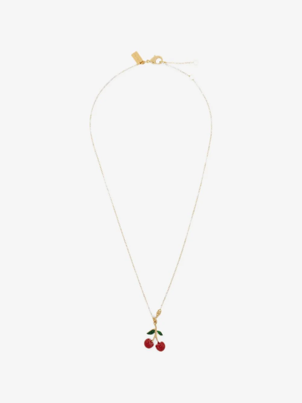 cherry pendant necklace - 1