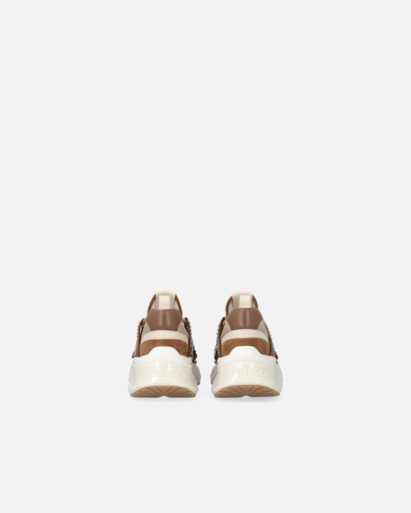 ARIEL SNEAKERS WITH LACES AND RHINESTONES 8