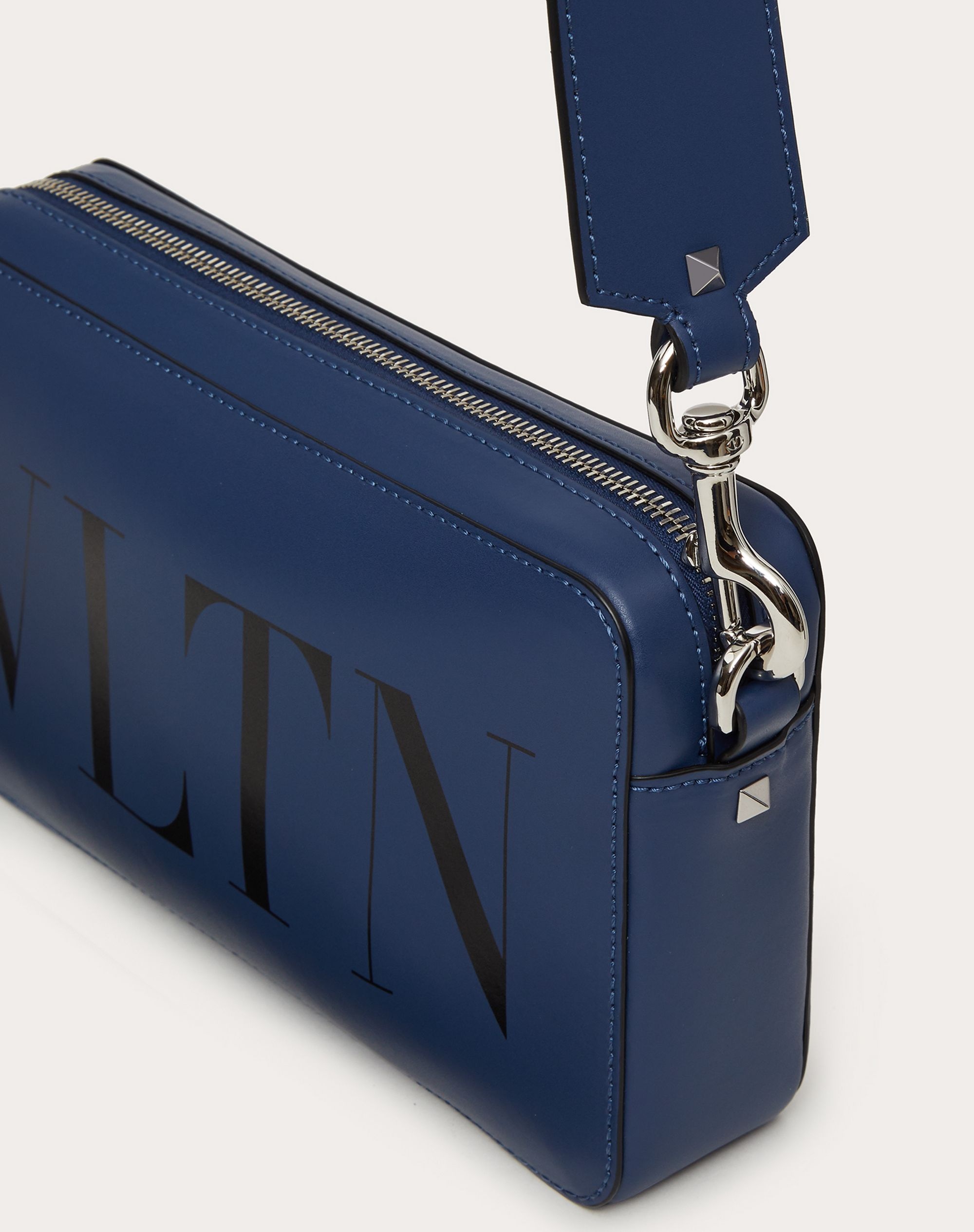 VLTN Leather Crossbody Bag - 5