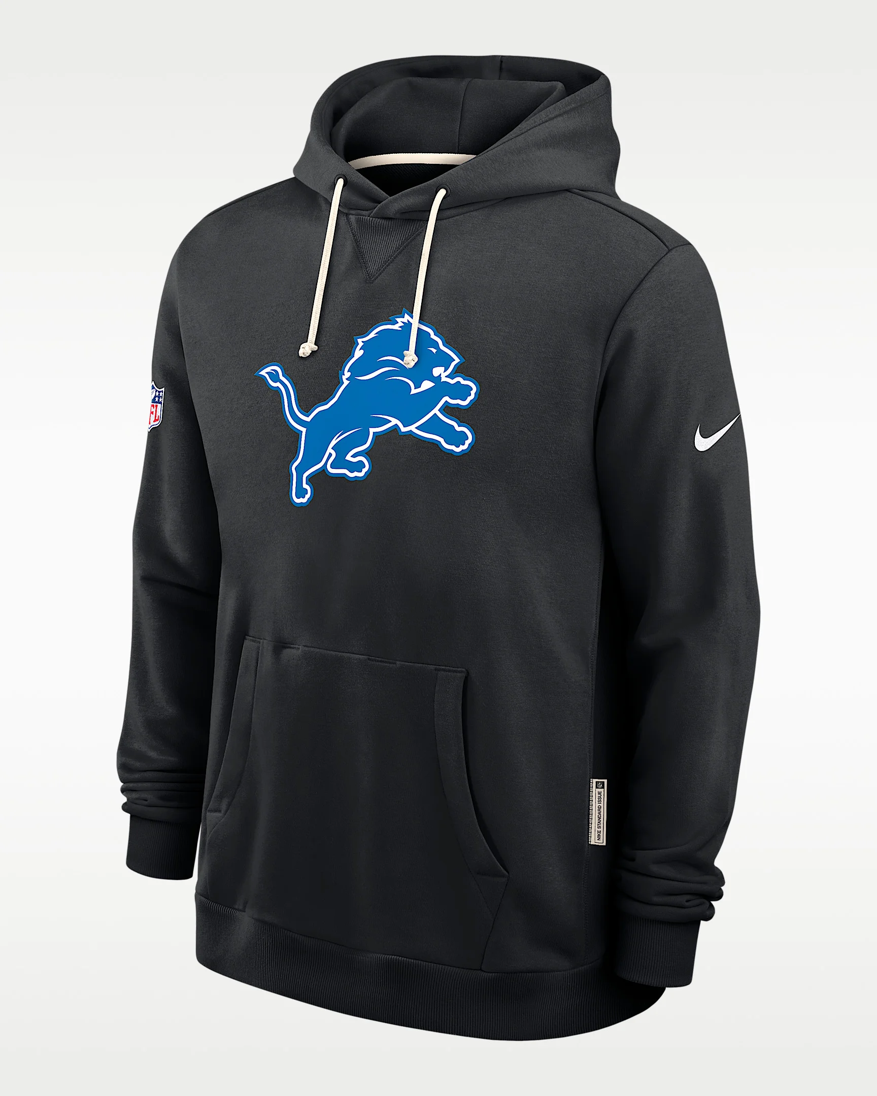 Detroit Lions Alt Offensive Set Play Sideline Men's Nike Dri-FIT NFL Pullover Hoodie - 1