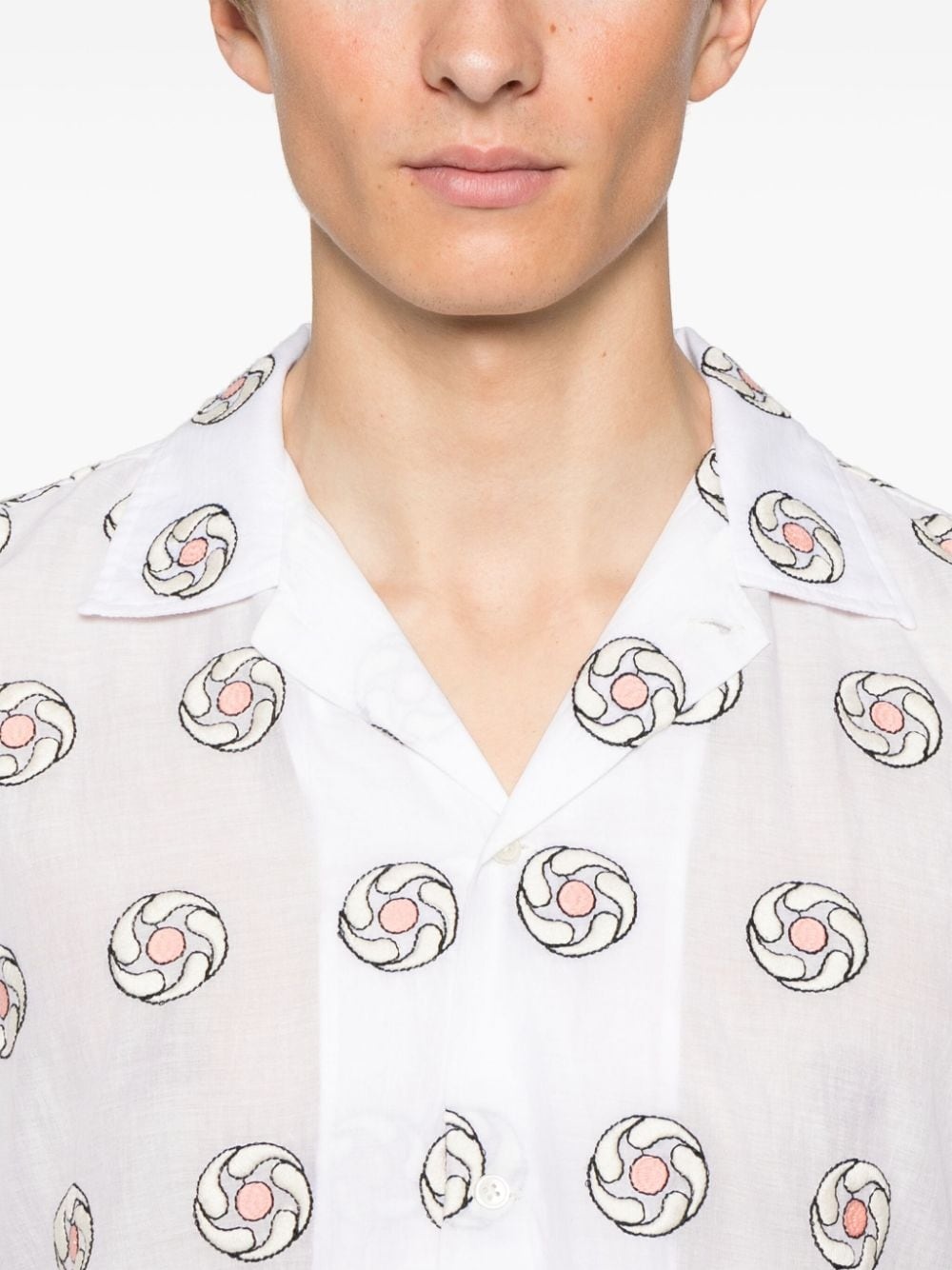 Floral Aperture shirt - 5