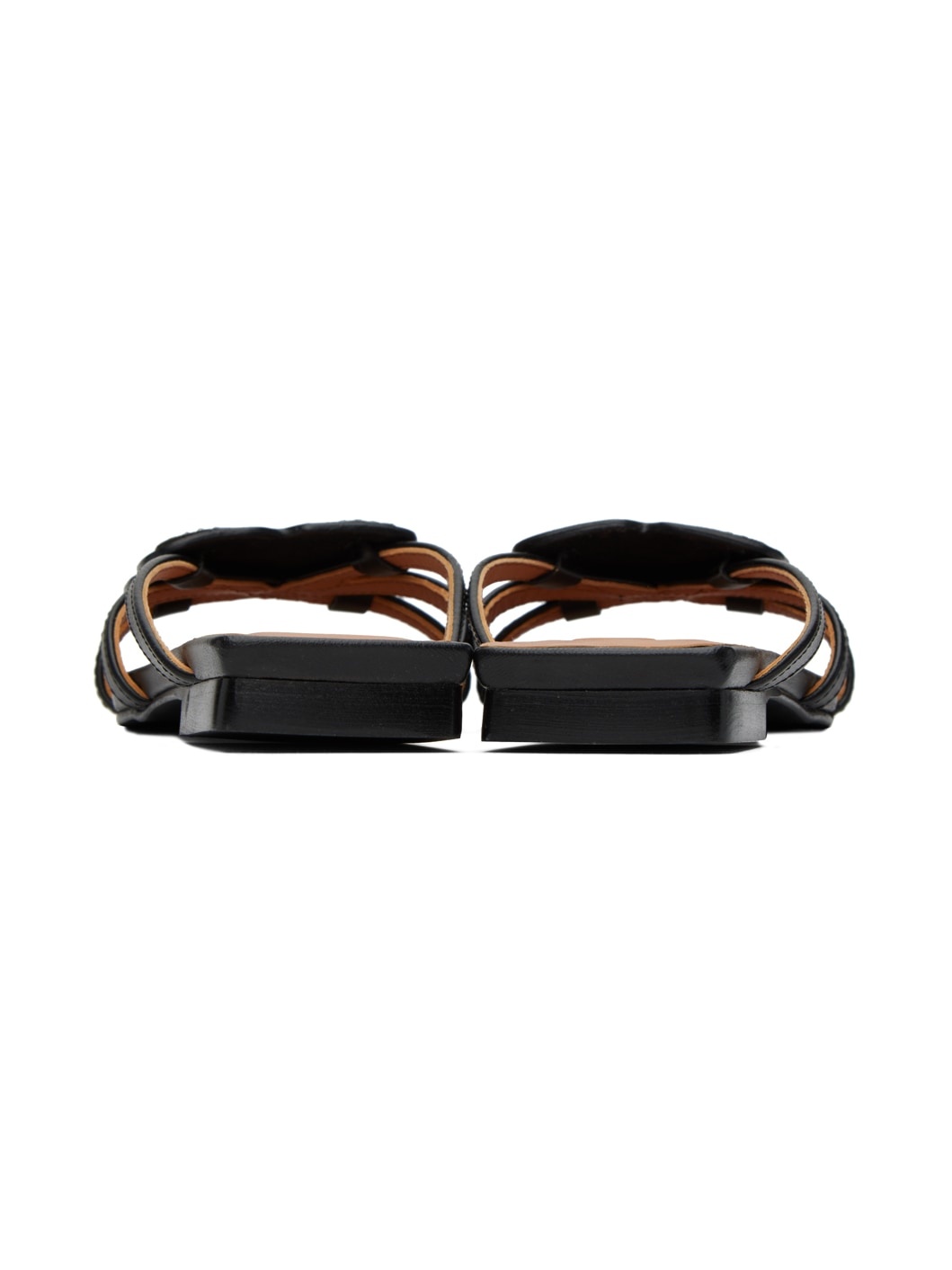 【関税込み】GANNI ブラック Butterfly Strass サンダル Gunny GANNI Butterfly Strass Flat Sandal Sandals Shoe 37