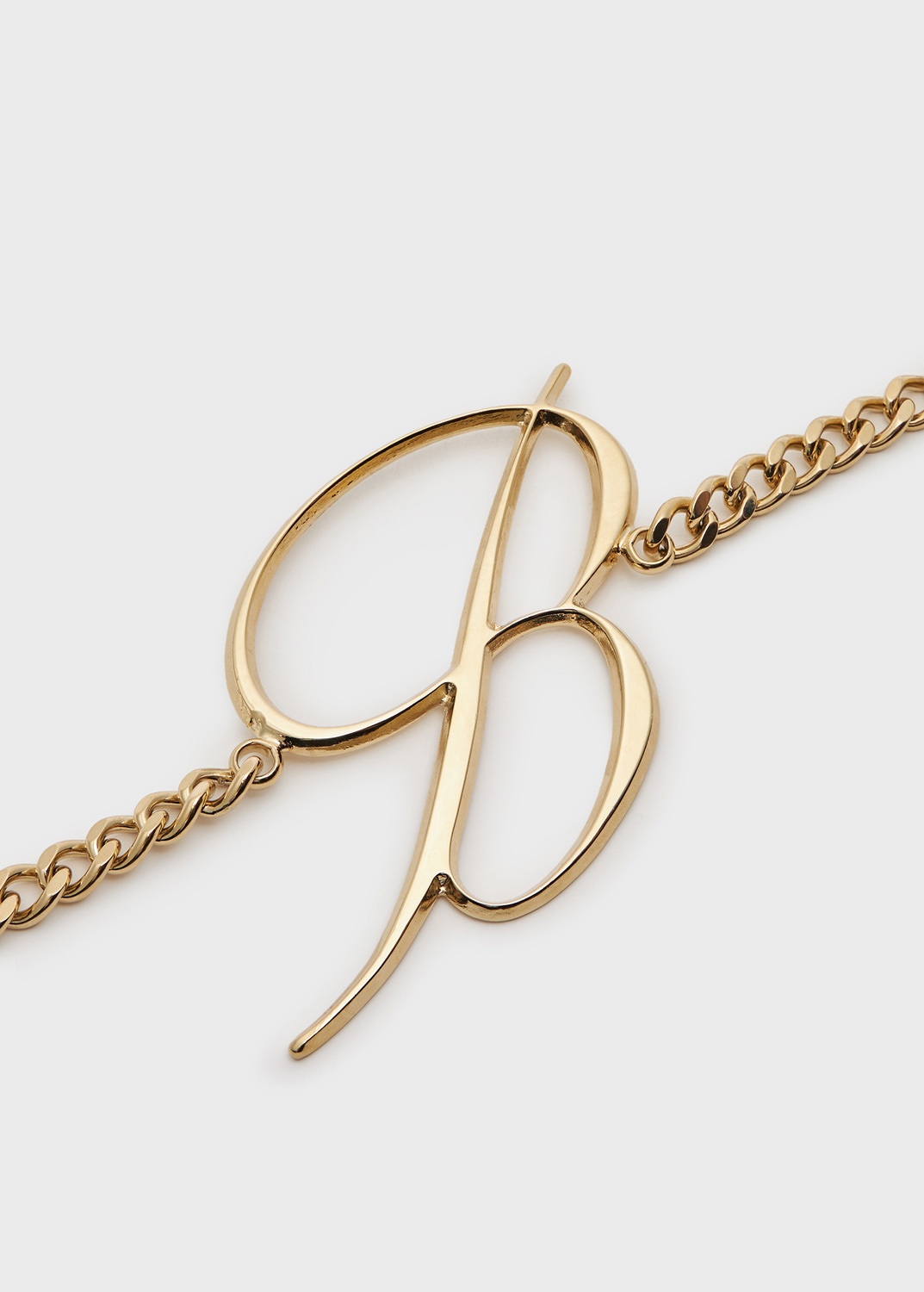 BELT IN METAL WITH B MONOGRAM - 2