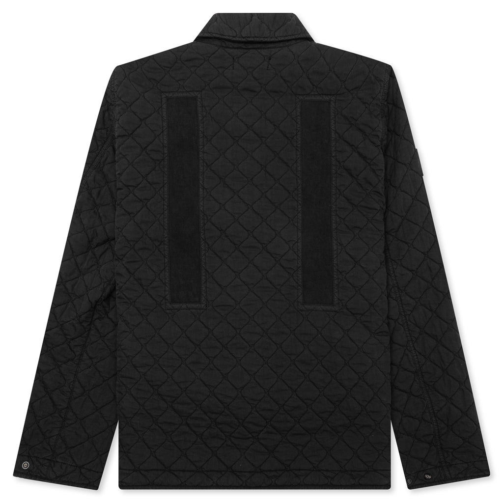 LIGHT QUILTED JACKET - BLACK - 2