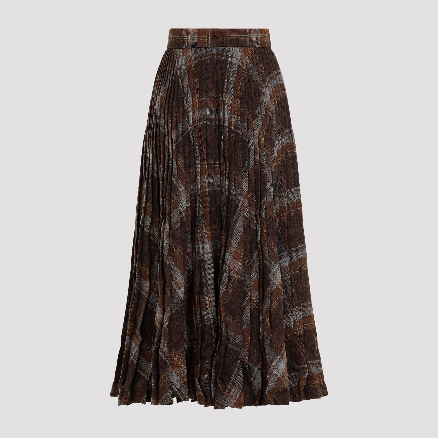 Balenciaga Creased Pleated Skirt Women - 2