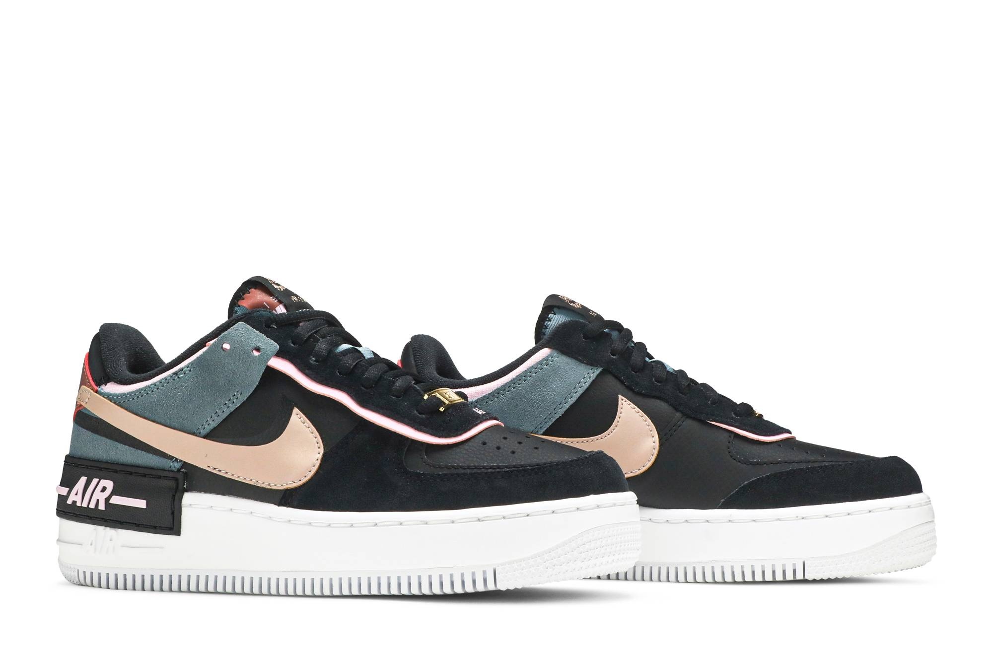 Wmns Air Force 1 Shadow 'Black Light Arctic Pink' - 8