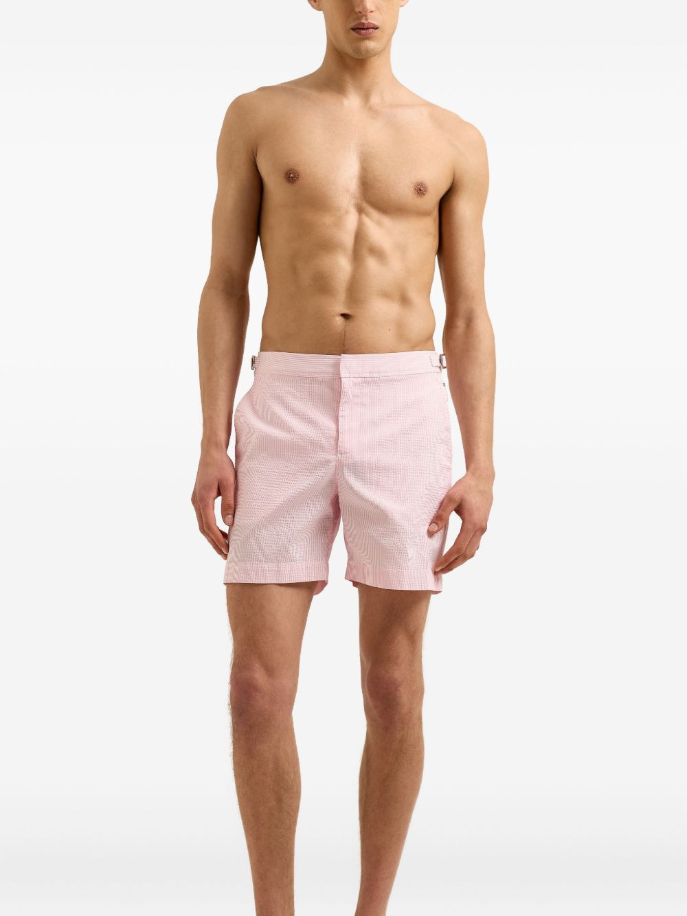 striped swim shorts - 3