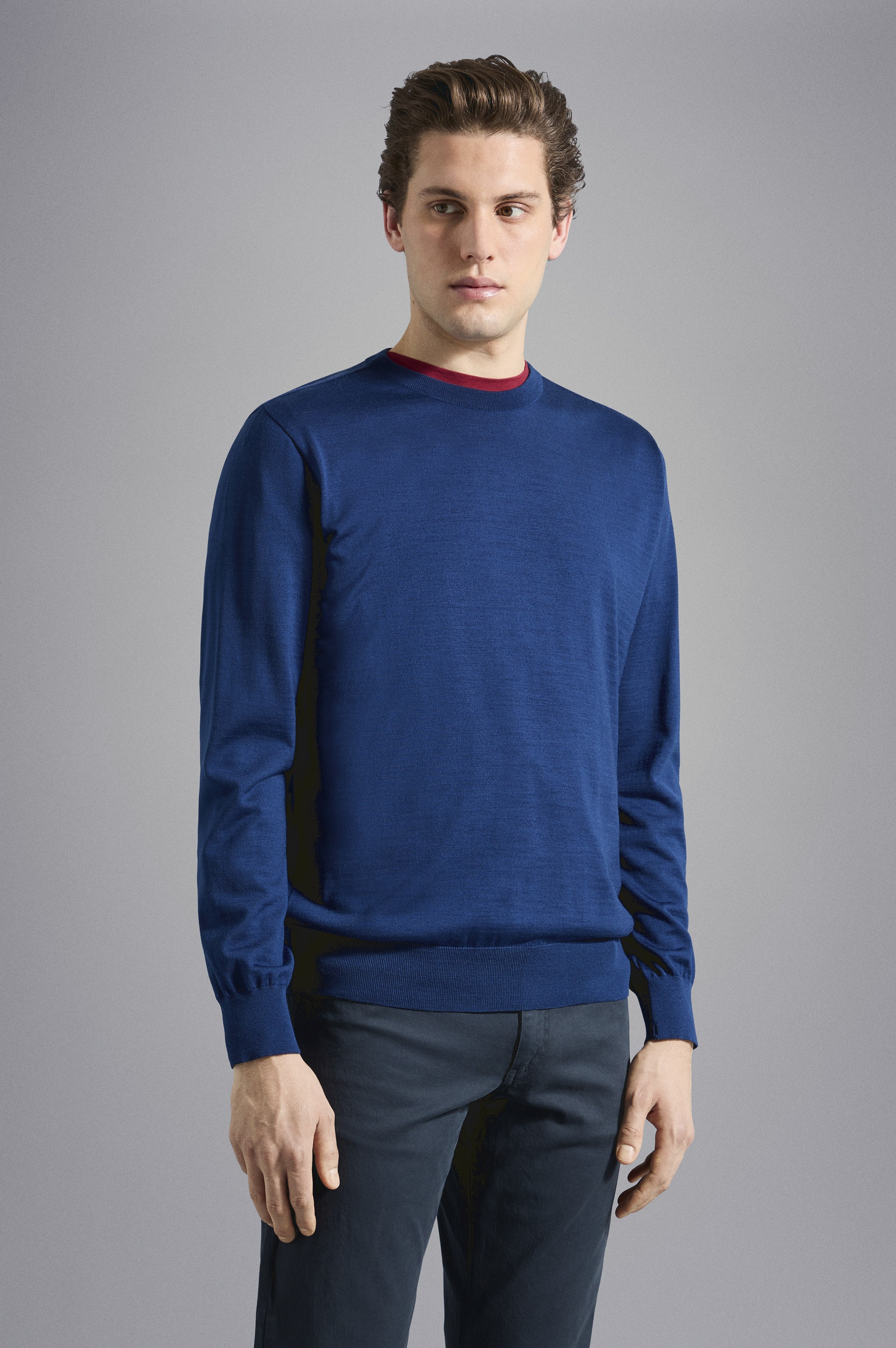 WINTER SUMMER MERINO WOOL EXTRA-FINE CREW NECK - 6