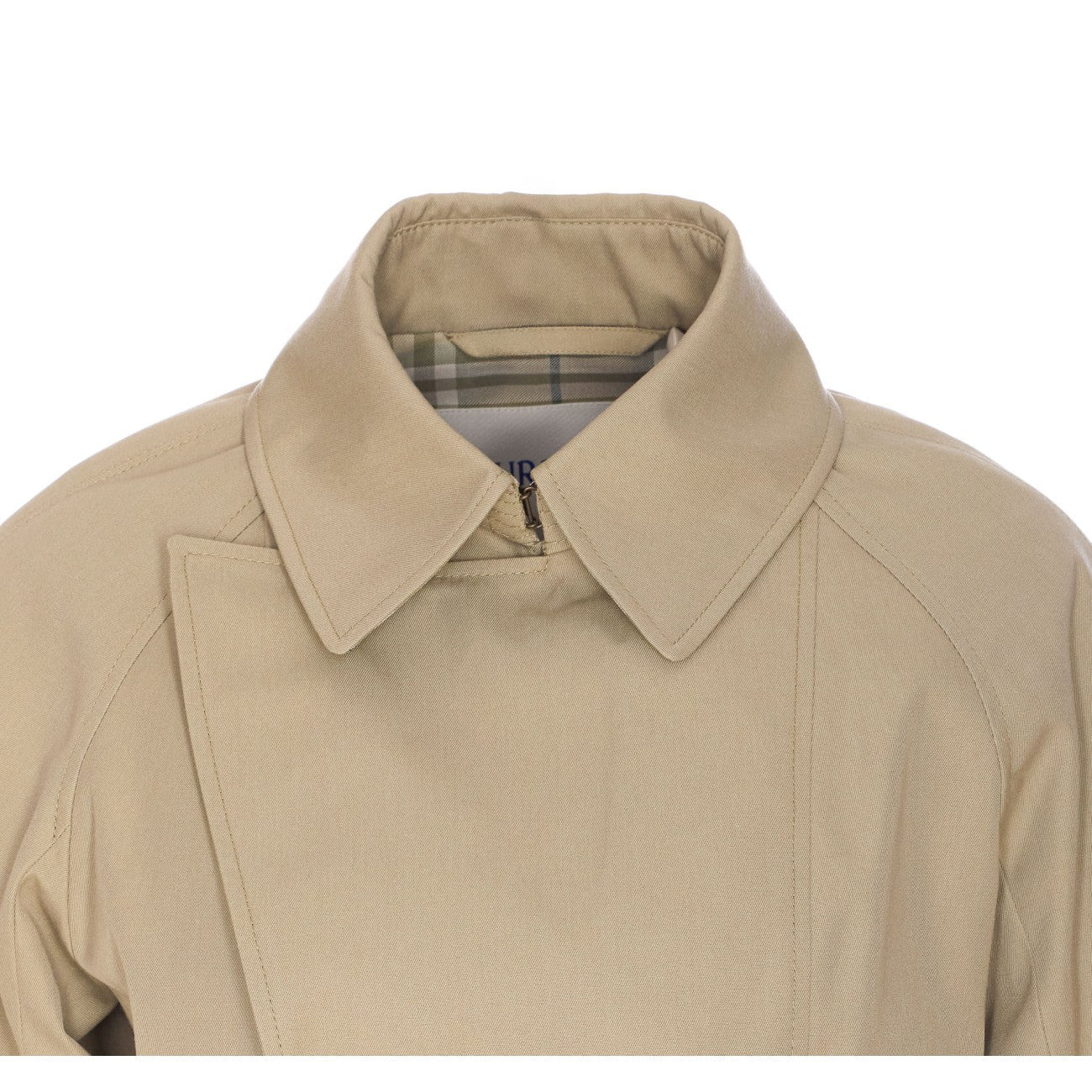 Burberry Women Trench Cropped Gabardine Jacket - 4