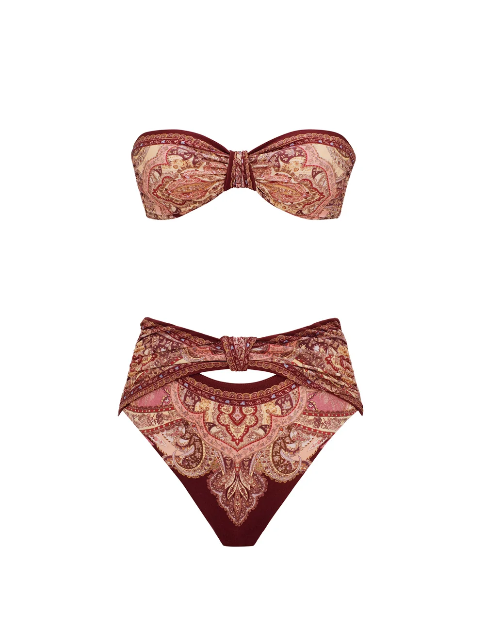 SUNDANCE KNOT BANDEAU BIKINI - 1
