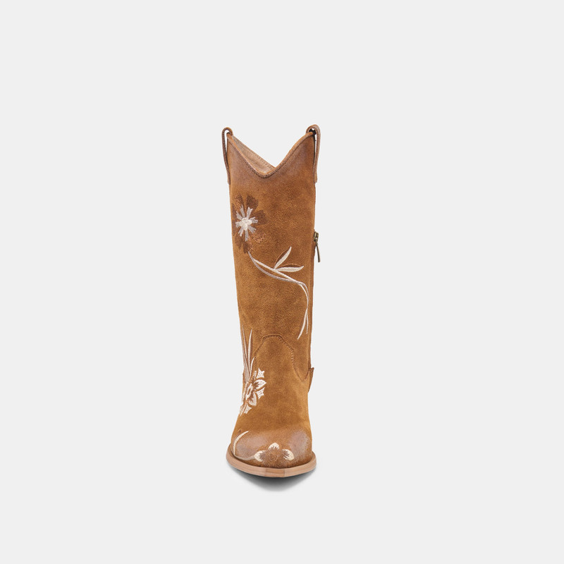 BRANDO BOOTS TAN SUEDE 7
