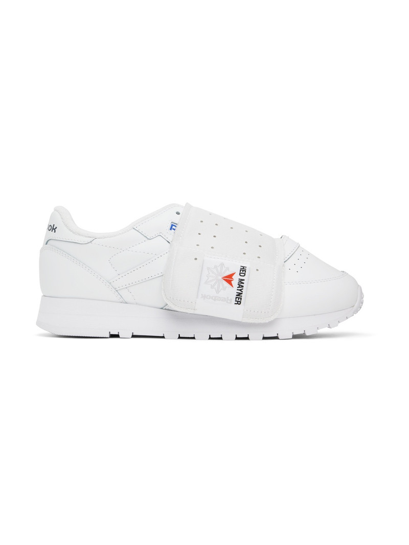 White Reebok Classics Edition Classic Leather Sneakers 1