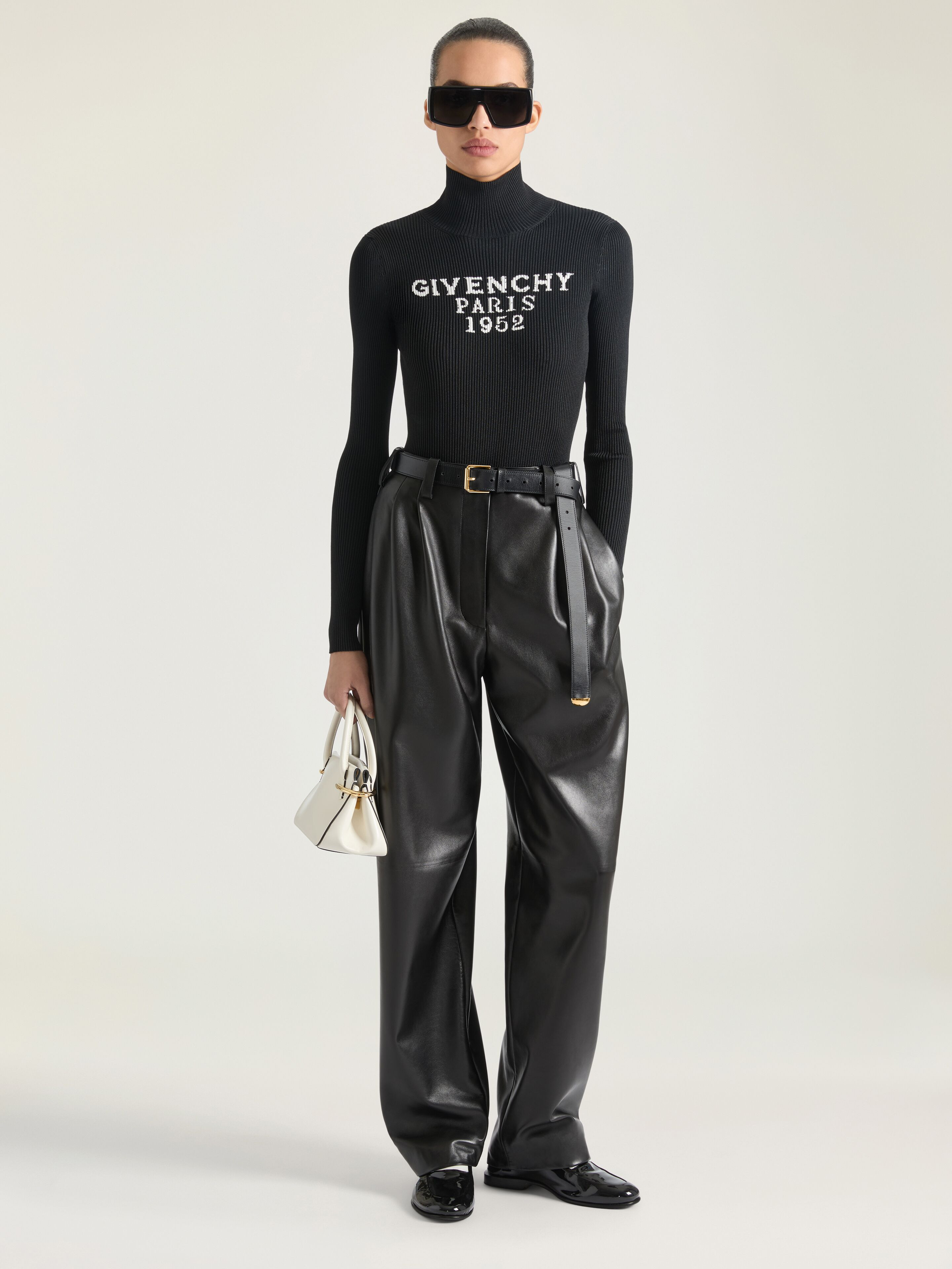 BODY IN FINE RIB WITH GIVENCHY SIGNATURE - 2