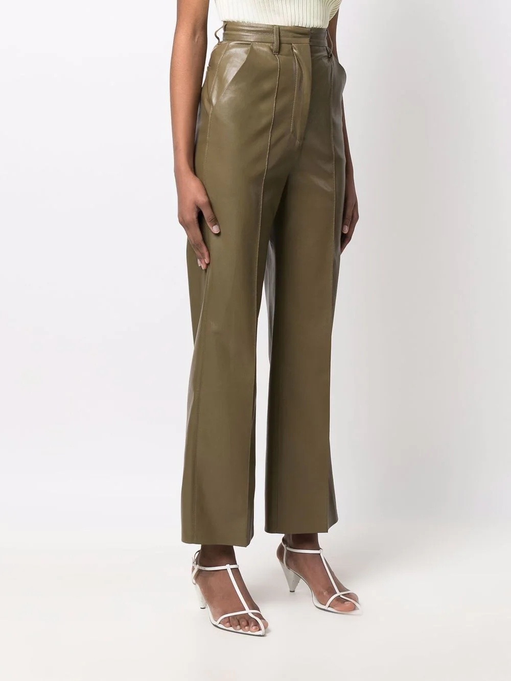 high-waisted trousers - 3