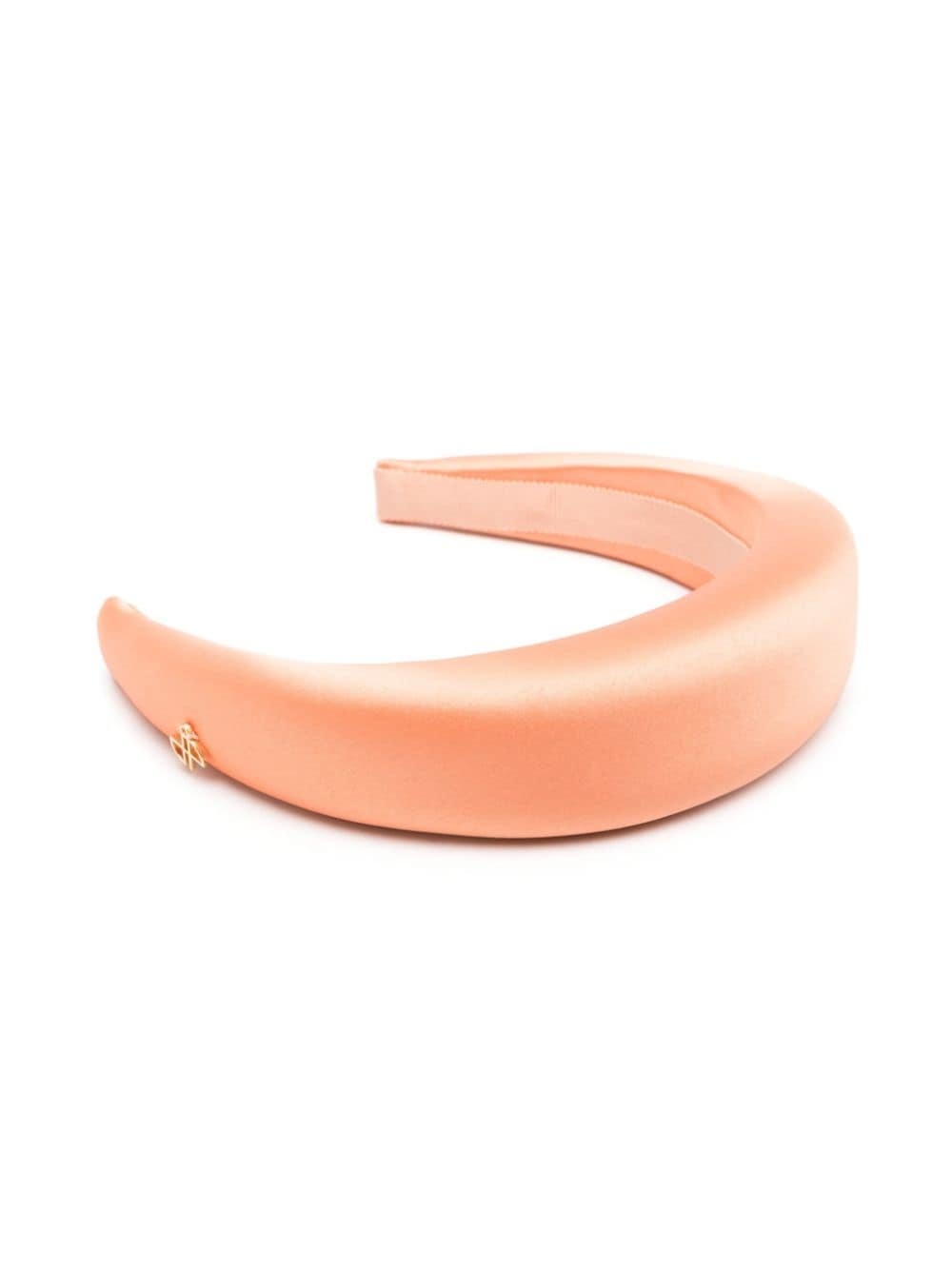 logo-charm satin haird band - 2