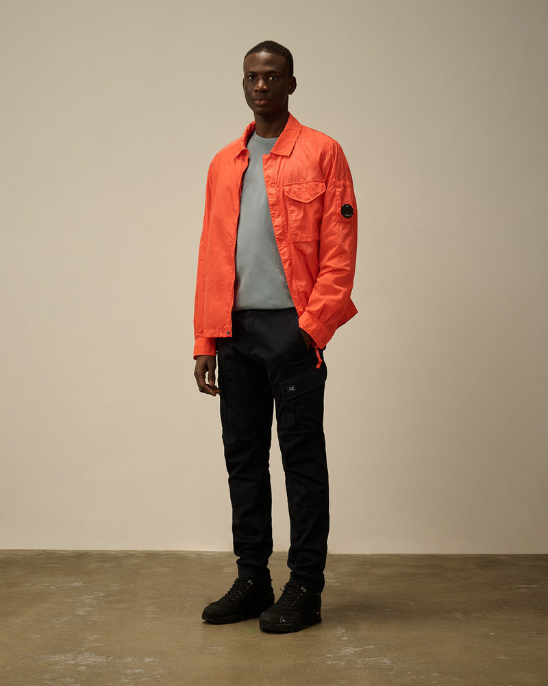 C.P. Company Stretch Sateen Cargo Logo Pants outlook