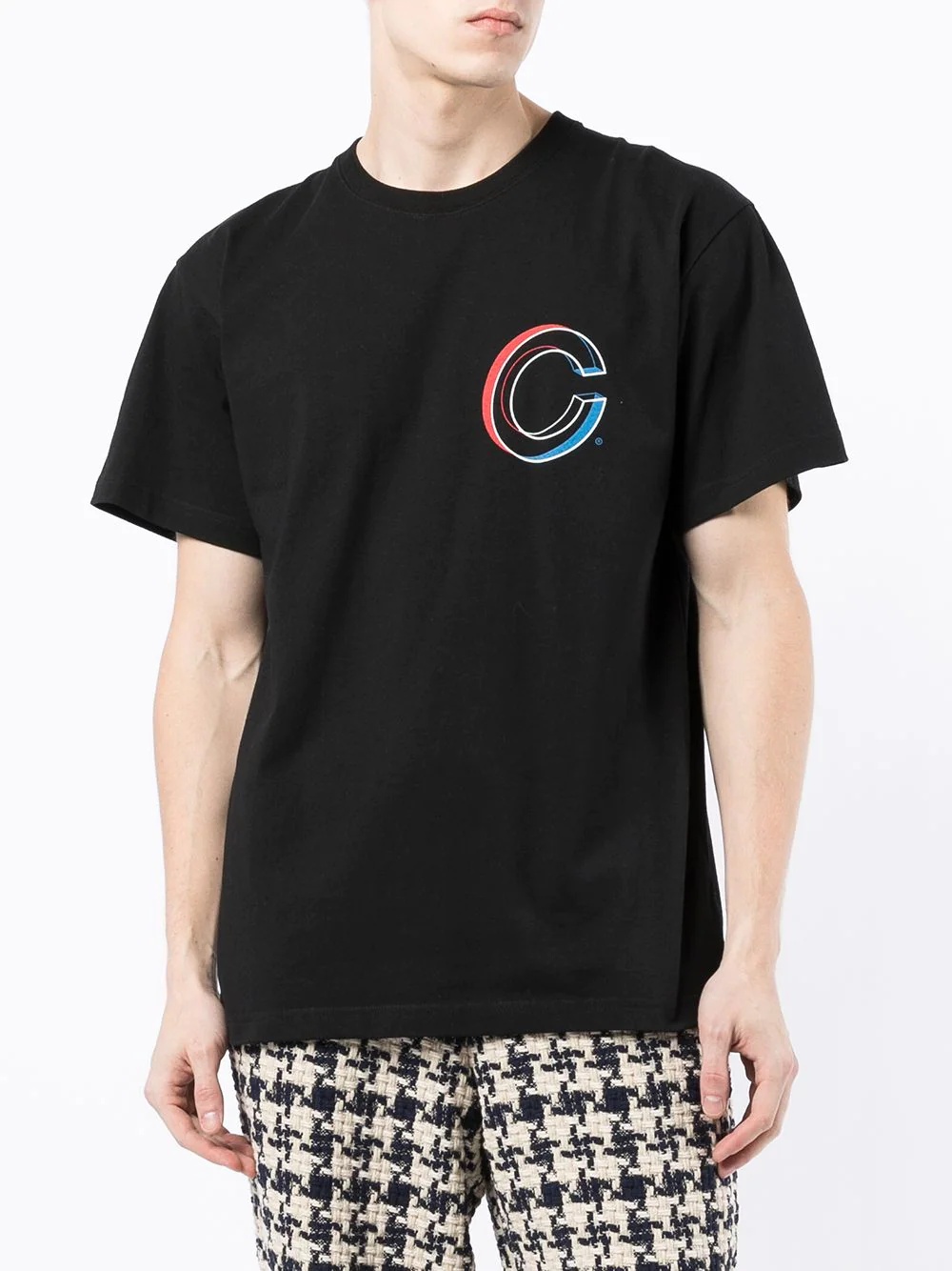 Globe logo-print short-sleeve T-shirt - 4