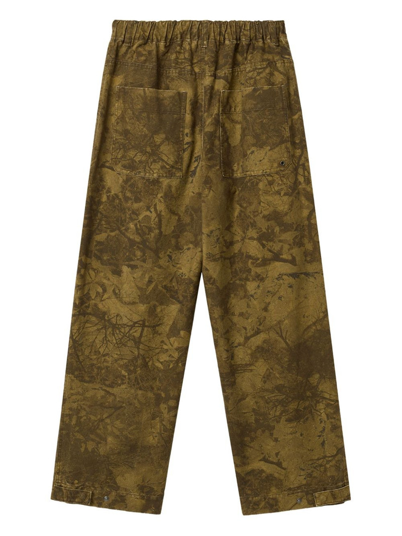 LOW CLASSIC drawstring camouflage trousers outlook