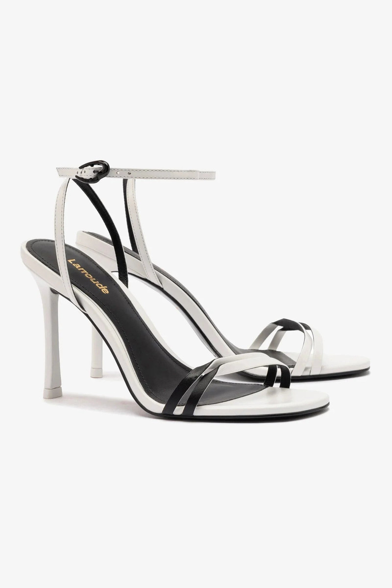 Vesper Sandal In White Leather 3