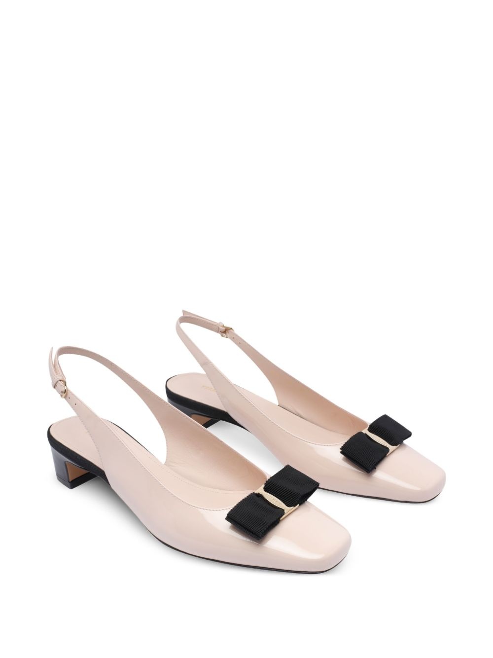 New vara patent leather slingback pumps - 4