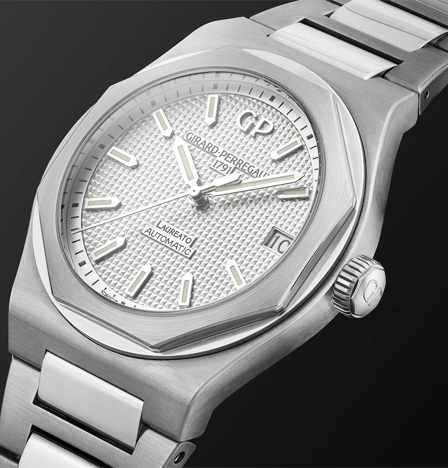 Laureato Automatic 42mm Stainless Steel Watch, Ref. No. 81010-11-131-11A - 4