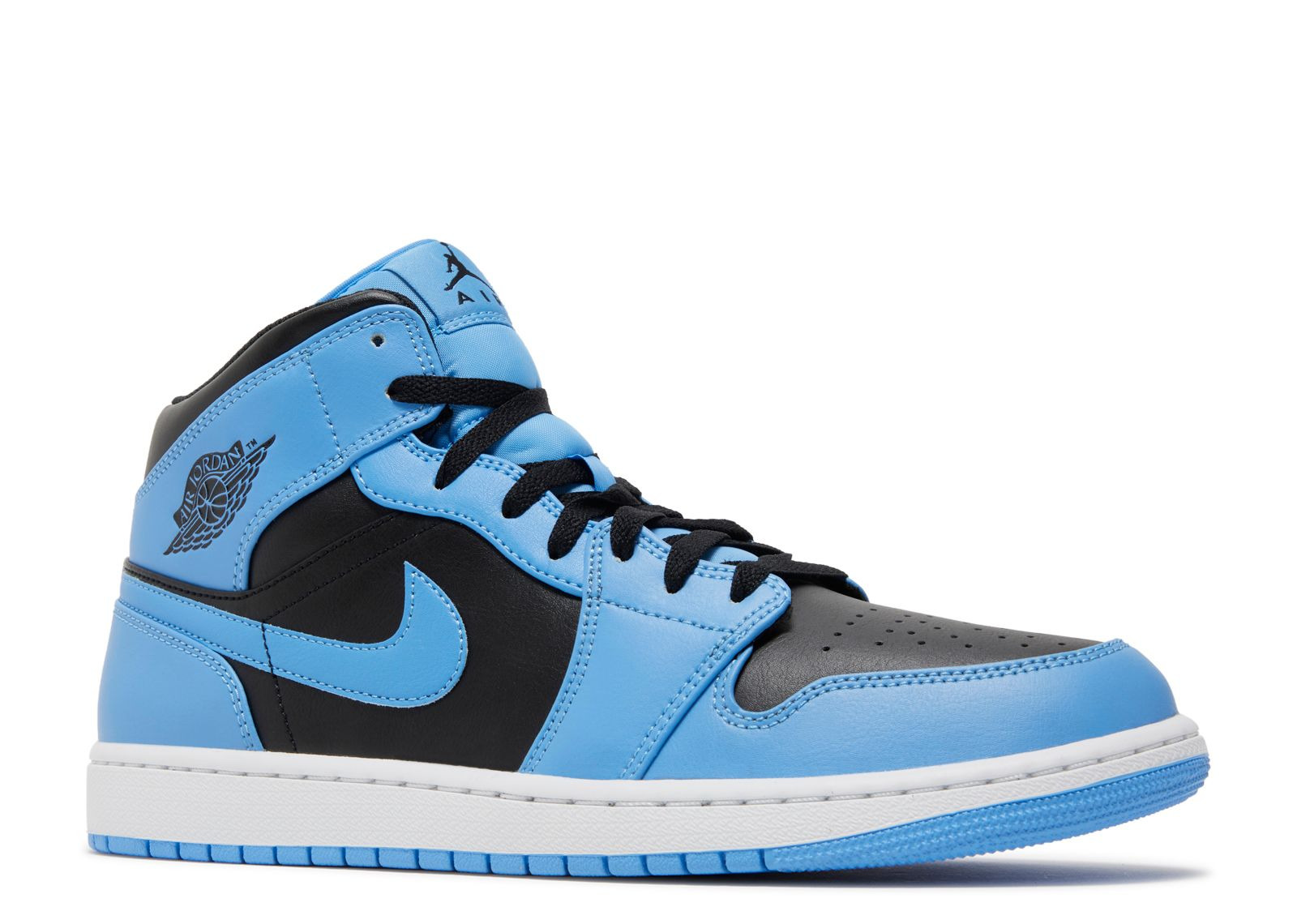 JORDAN 1 MID 'UNIVERSITY BLUE BLACK' - 2