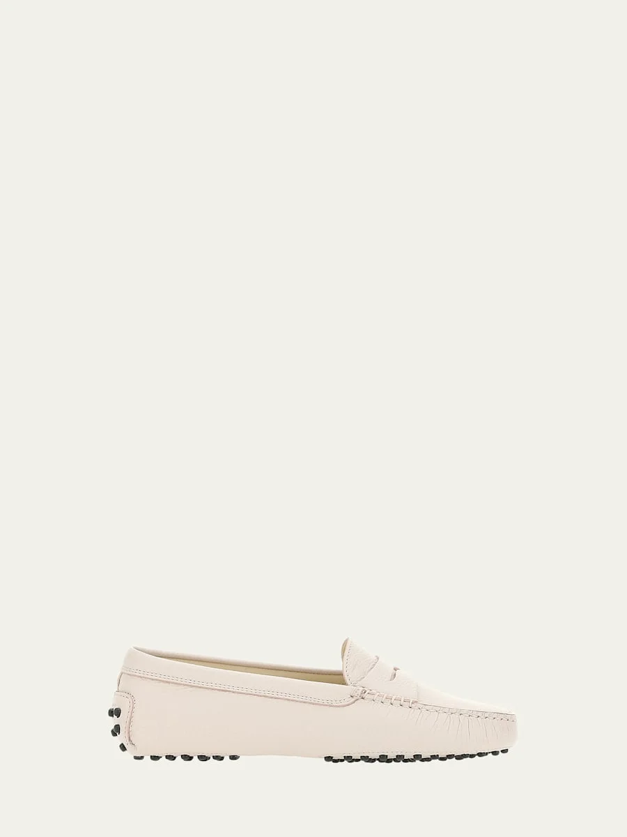 Gommini Leather Driver Penny Loafers - 1