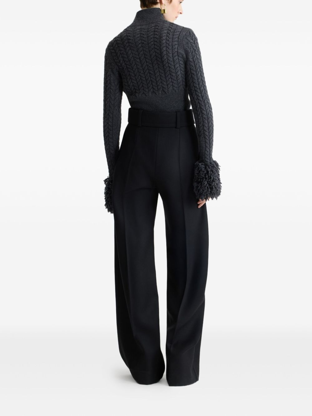 virgin-wool trousers - 3