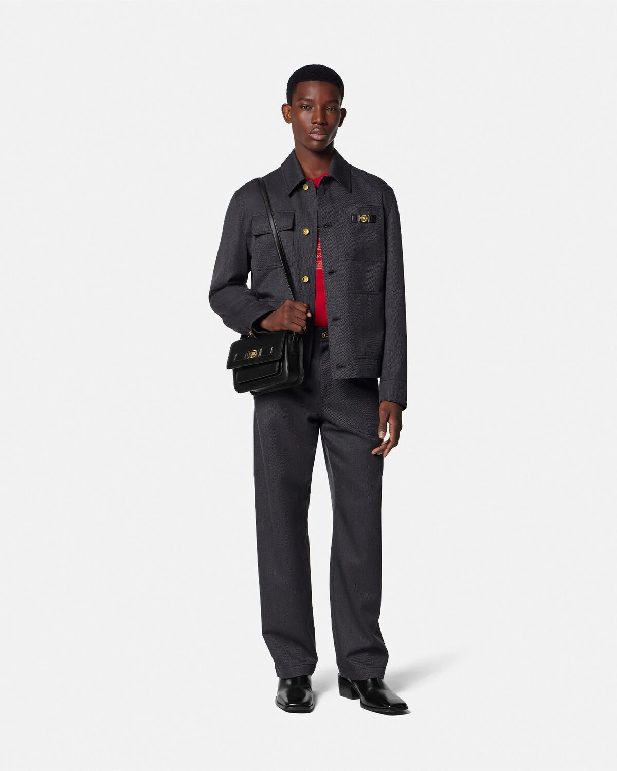 Mouliné Wool Carpenter Jacket - 2