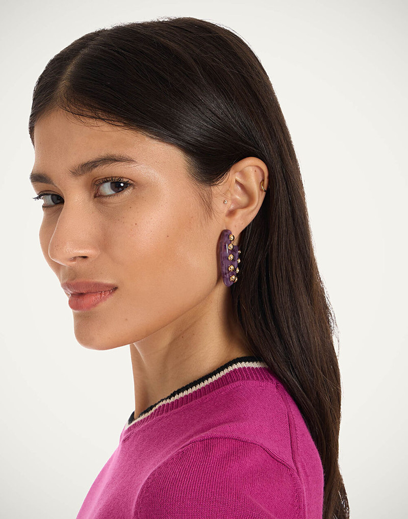 La DoubleJ Dew Earrings Mini outlook