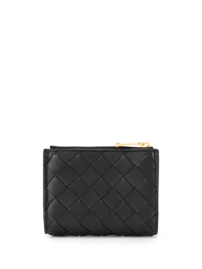 Bottega Veneta intrecciato weave wallet outlook