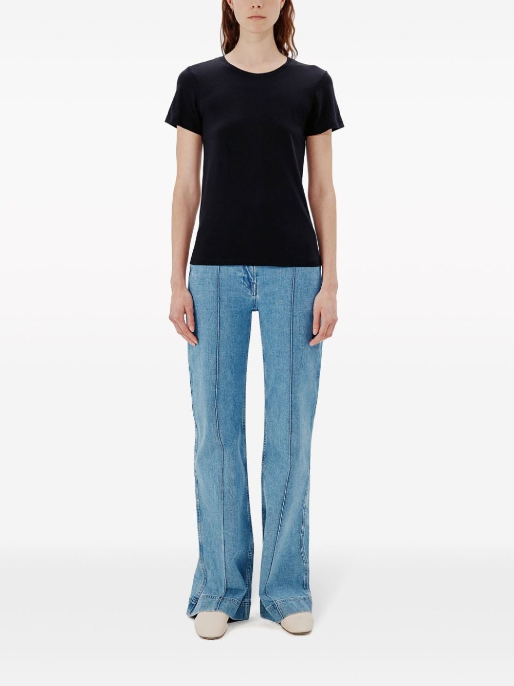 crew-neck organic cotton T-shirt - 2